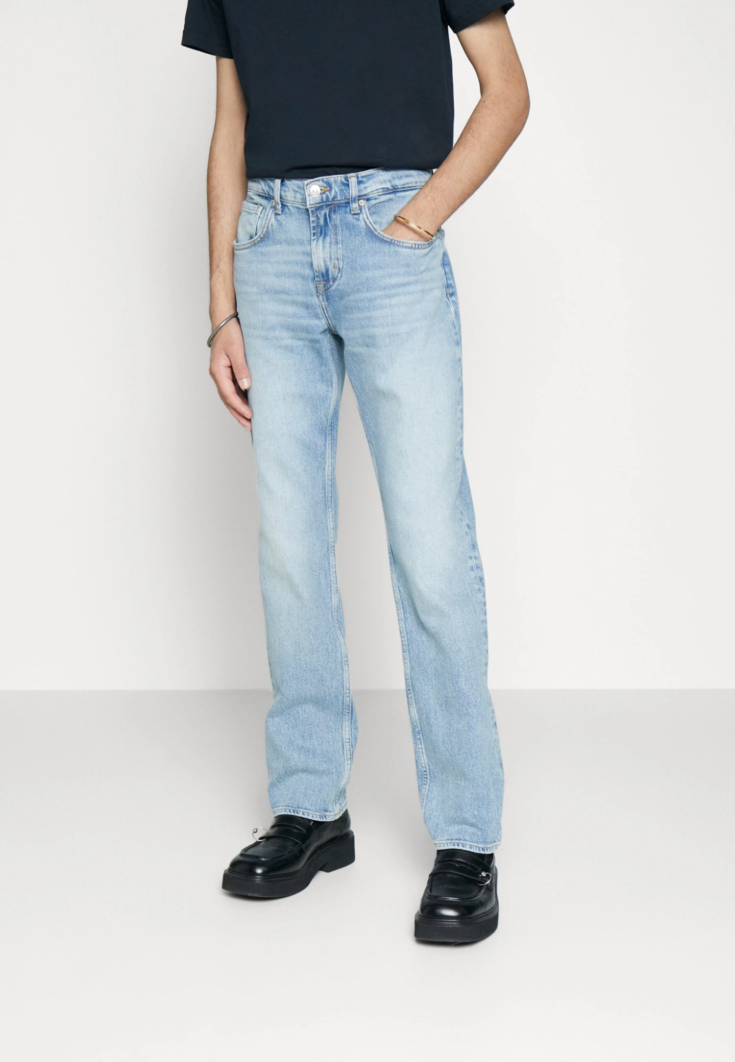 7 For All Mankind The Straight - Vaqueros Rectos - Light Blue 1 7 For All Mankind The Straight - Vaqueros Rectos - Light Blue
