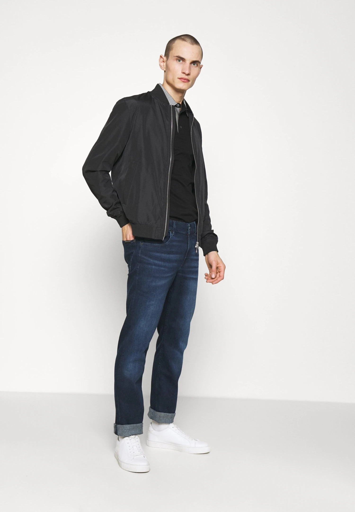 7 For All Mankind Slimmy Luxe Performance - Vaqueros Rectos - Dark Blue 2 7 For All Mankind Slimmy Luxe Performance - Vaqueros Rectos - Dark Blue - Imagen 2