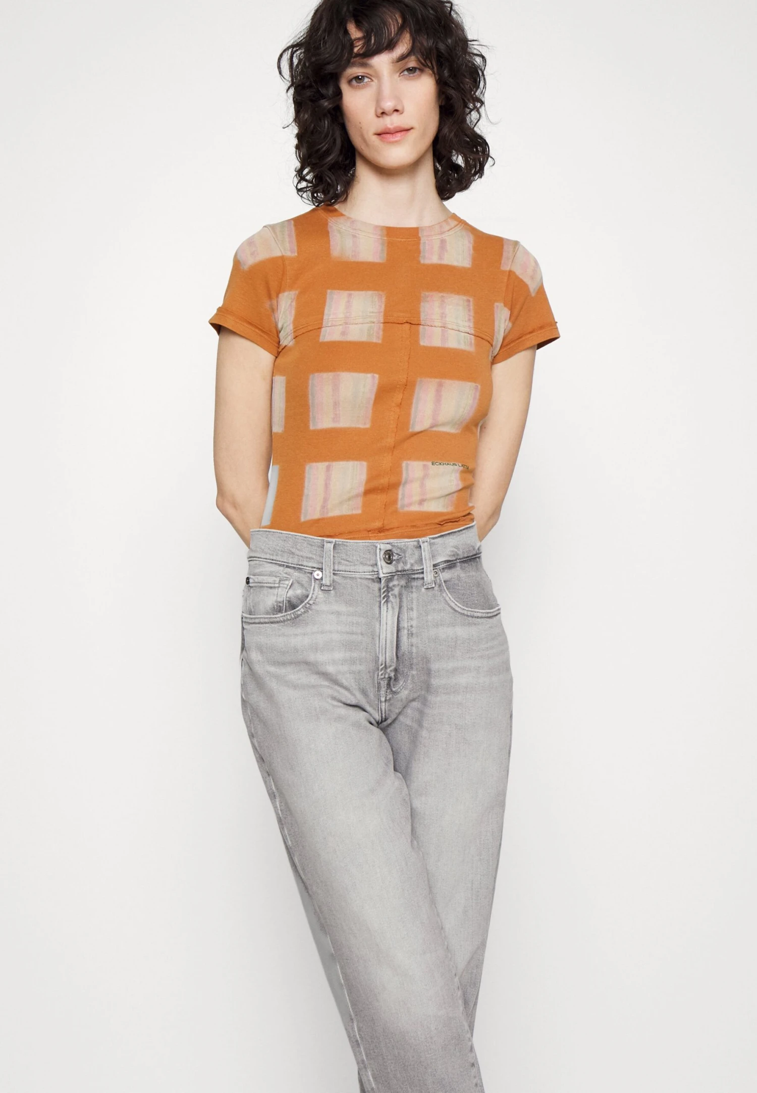 7 For All Mankind Malia Luxe Vintage Moonlit - Vaqueros Rectos - Grey 4 7 For All Mankind Malia Luxe Vintage Moonlit - Vaqueros Rectos - Grey - Imagen 4