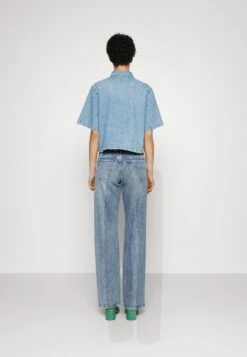 7 For All Mankind Tess Trouser Empathy - Vaqueros Boyfriend - Mid Blue -7 For All Mankind ddb98d1e8c4042758f0eb801f0eb8088