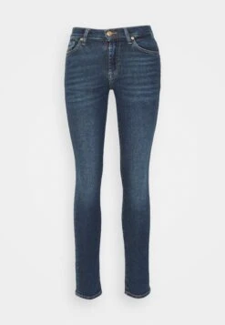 7 For All Mankind Roxanne Luxe Vintage Deep Soul - Vaqueros Slim Fit - Dark Blue -7 For All Mankind dfeb13cbf2a940579ad4a96bf8791419