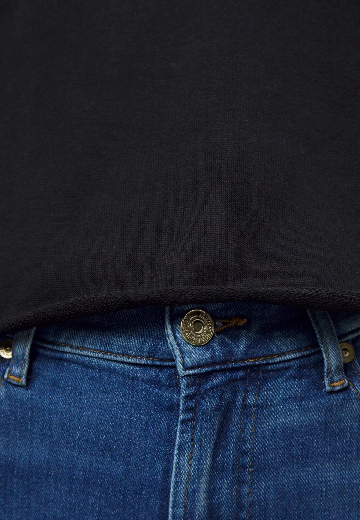 7 For All Mankind Crewneck - Sudadera - Black 6 7 For All Mankind Crewneck - Sudadera - Black - Imagen 6