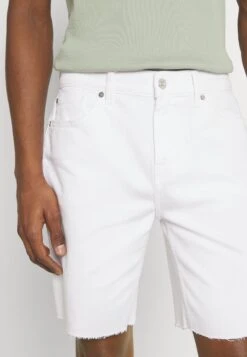 7 For All Mankind Straight Banter - Shorts Vaqueros - White -7 For All Mankind e0e24d4f68184adfa2e991e75bac3734