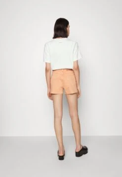 7 For All Mankind Easy Ruby Colman - Shorts Vaqueros - Orange -7 For All Mankind e3cfc09b2860424b998e2fb5849bf5bf