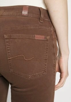 7 For All Mankind Roxanne Colored Stretch - Pantalones - Brown -7 For All Mankind eb7e15622fea4470ab2ae4286e88c951