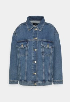 7 For All Mankind Easy Trucker Blaze - Chaqueta Vaquera - Mid Blue -7 For All Mankind ee50eac558ad431ab98bf777ac937eb8