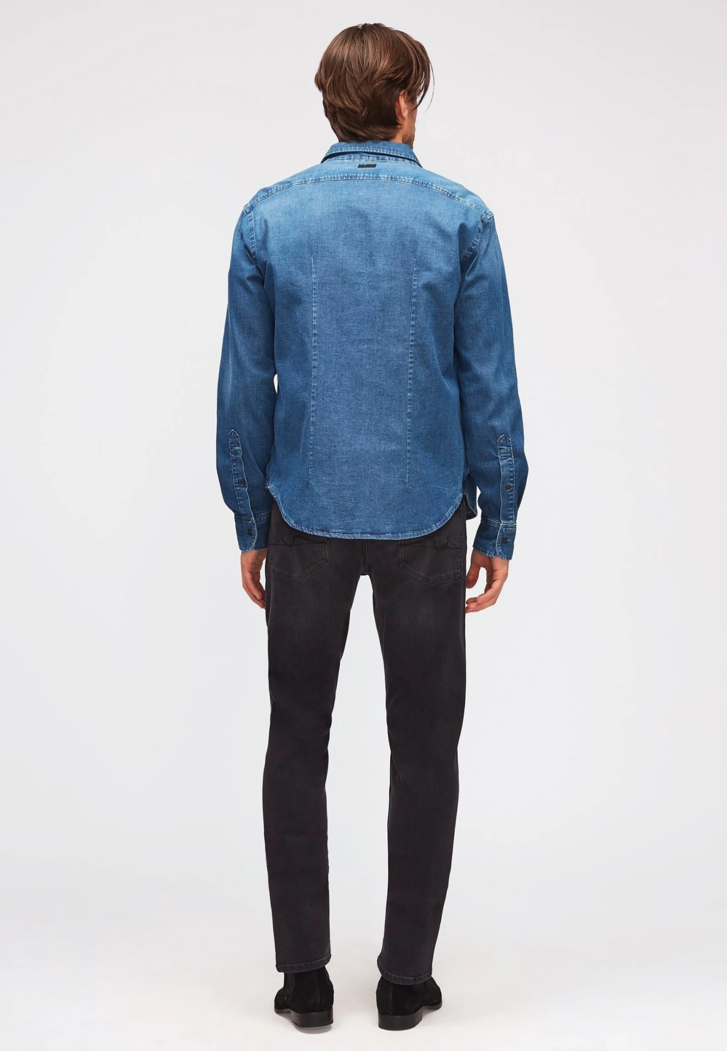 7 For All Mankind Slimmy - Vaqueros Slim Fit - Black 3 7 For All Mankind Slimmy - Vaqueros Slim Fit - Black - Imagen 3