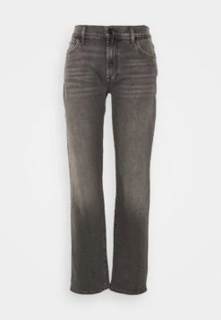 7 For All Mankind Ellie Straight Luxvincou - Vaqueros Rectos - Black -7 For All Mankind f002259f86834642a3bff1b46e183693