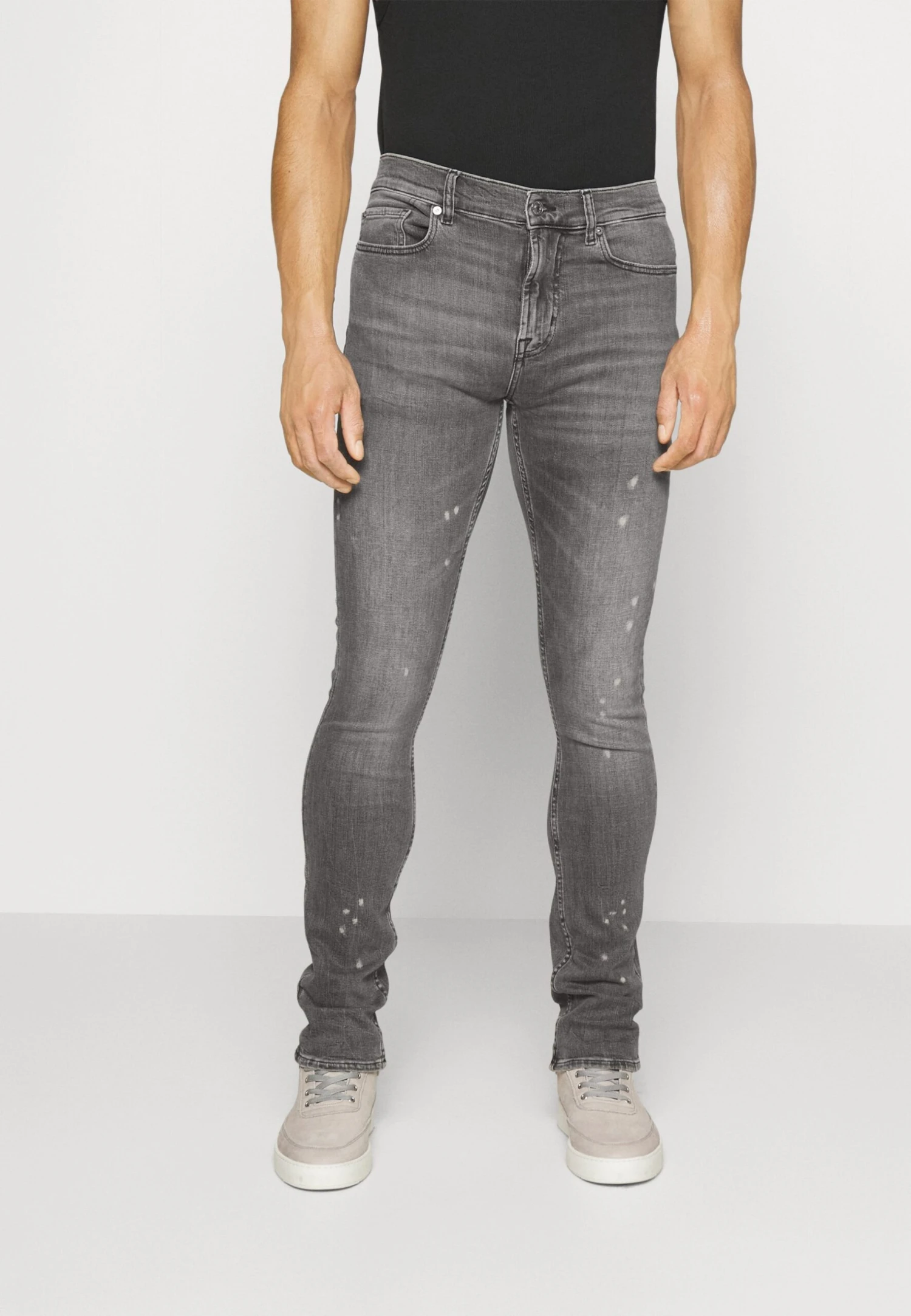 7 For All Mankind Paxtyn Stretch Tek Elusive - Vaqueros Pitillo - Grey 1 7 For All Mankind Paxtyn Stretch Tek Elusive - Vaqueros Pitillo - Grey