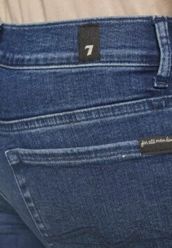 7 For All Mankind Paxtyn Stretch Tek Maze - Vaqueros Pitillo - Mid Blue -7 For All Mankind f34aa2ce99954bc3ad0c17bbee0c3642