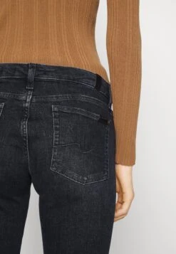 7 For All Mankind Pyper Illusion Wicked - Vaqueros Slim Fit - Black -7 For All Mankind f5abcb07a117496eb0a137552ab0679b