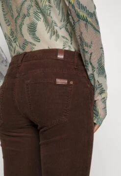 7 For All Mankind Bootcut - Pantalones - Brown -7 For All Mankind fde1ef483b77424cb4b314cfb87e9422