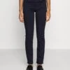 7 For All Mankind Roxanne Bair Majesty - Vaqueros Slim Fit - Dark Blue